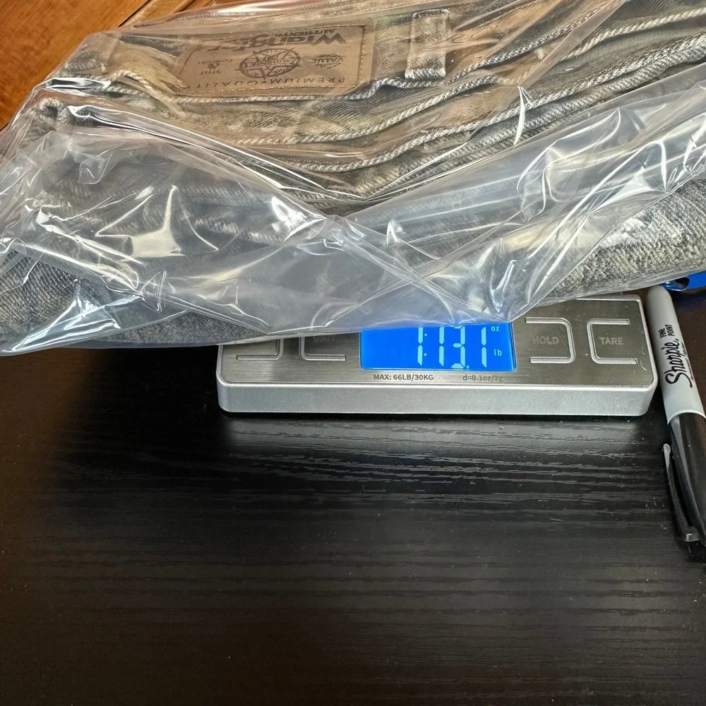 Wrangler Authentic Jeans 42x30 Mossy Oak Camo Straight Leg Double Knee 97GR1MO - Picture 12 of 12